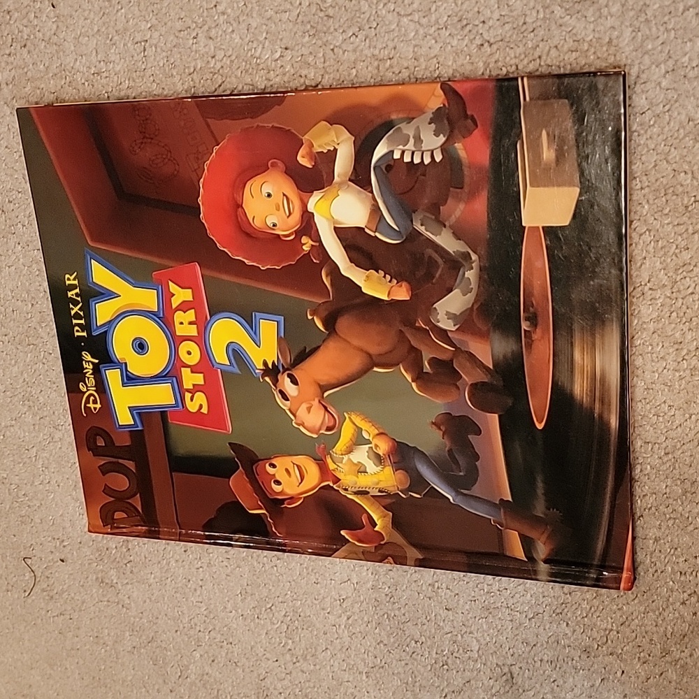 Disney Pixar "Toy Story 2" Hard Cover Book